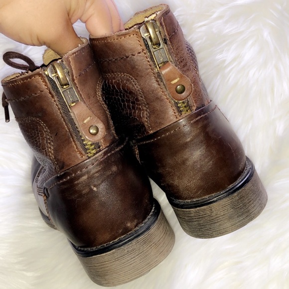 STEVE MADDEN Men’s Leather Boots - Picture 8 of 8